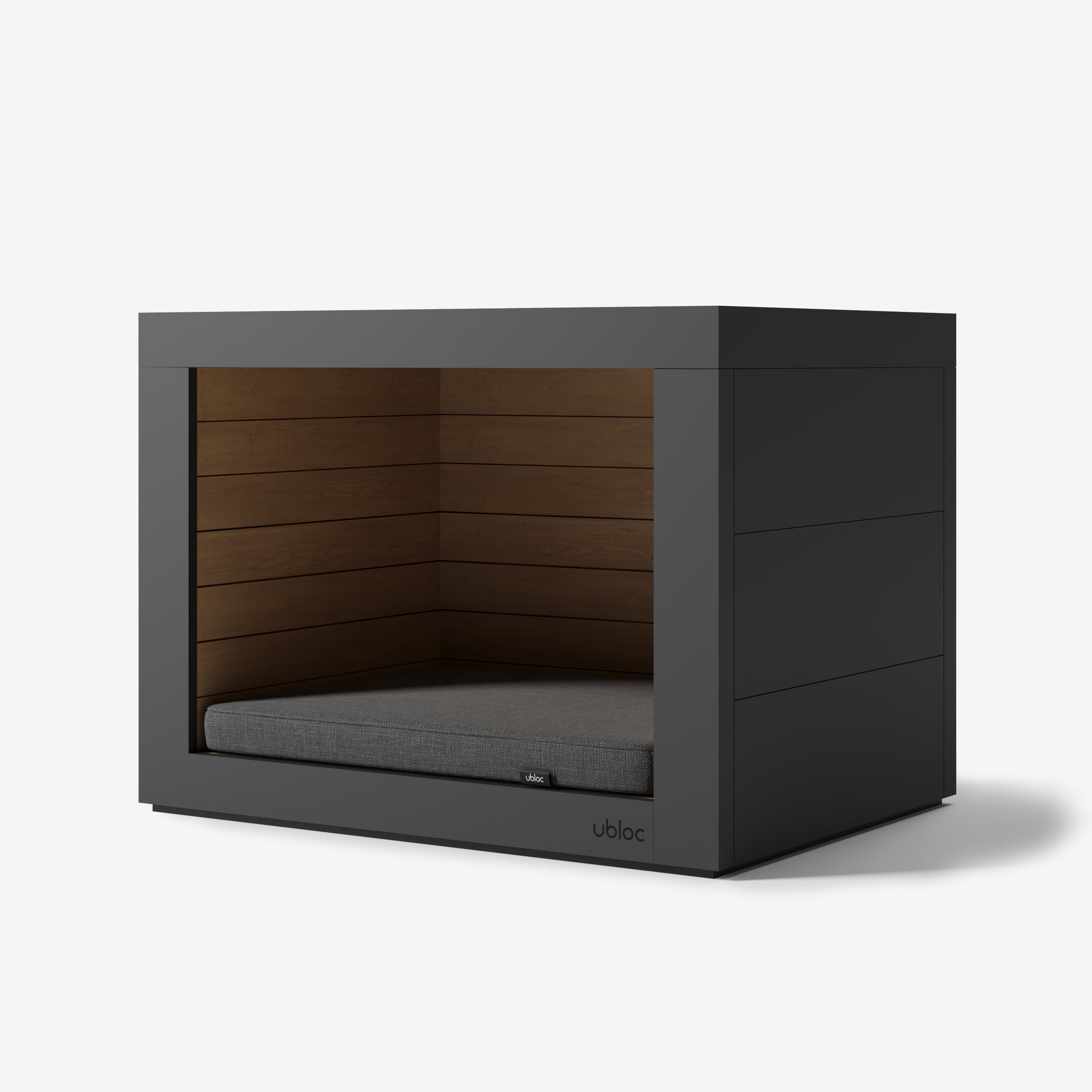 Charcoal Shelter shown with optional Shelter Mat